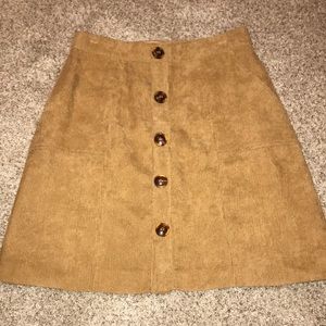 (SOLD) Kiel James Patrick corduroy skirt